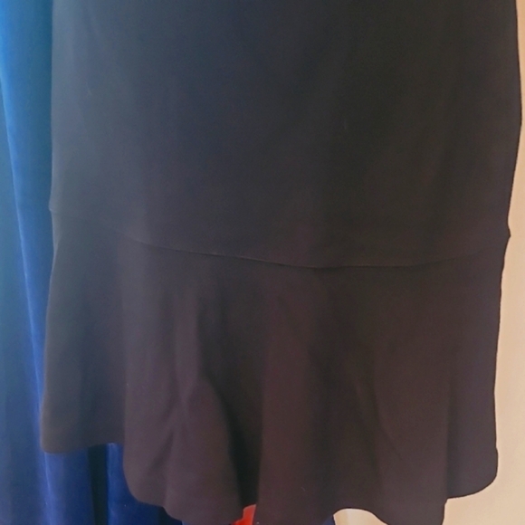 Lark & Ro Black Sheath Midi Dress Crew Neck Sleeveless NWOT - Picture 6 of 6